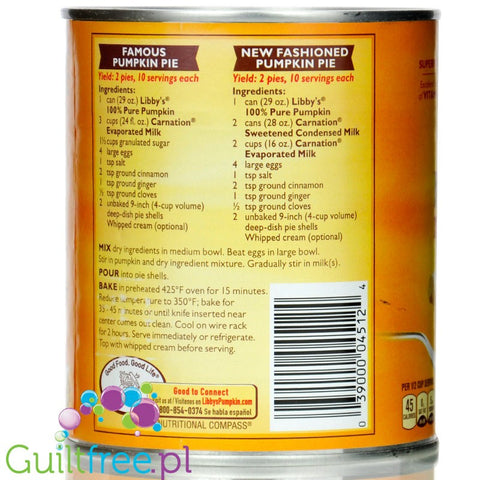 Libby's Canned Pumpkin 822g - 100% pure pumpkin