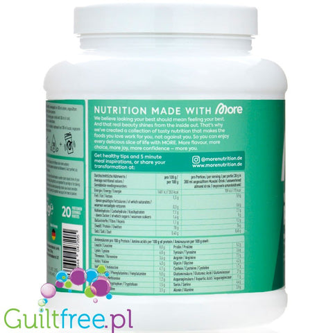 More Nutrition Total Vegan Protein Nuss-Nougat Praliné 0,6kg