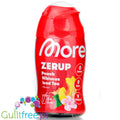 More Nutrition Zerup Peach Hibiskus Ice Tea - koncentrat smakowy do wody bez cukru i kcal