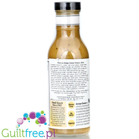 Briannas Cezar Dressing 355ml - creamy salad dressing