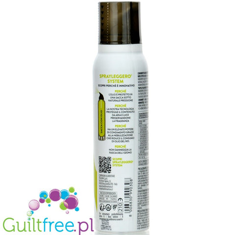 SprayLeggero Mantova Olive & Black Truffle - oliwa truflowa spray do smażenia bez propellantów
