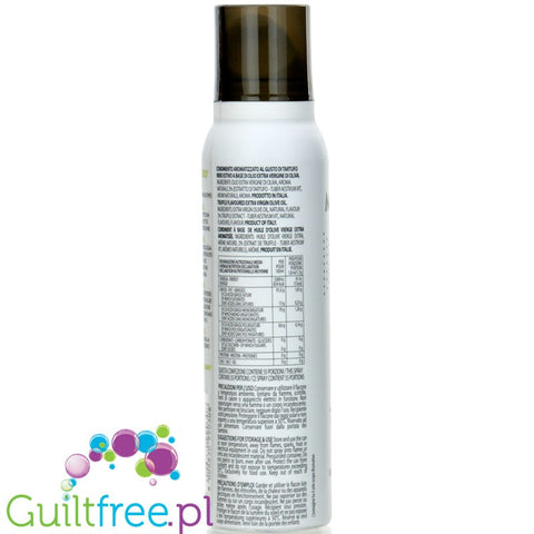 SprayLeggero Mantova Olive & Black Truffle - oliwa truflowa spray do smażenia bez propellantów