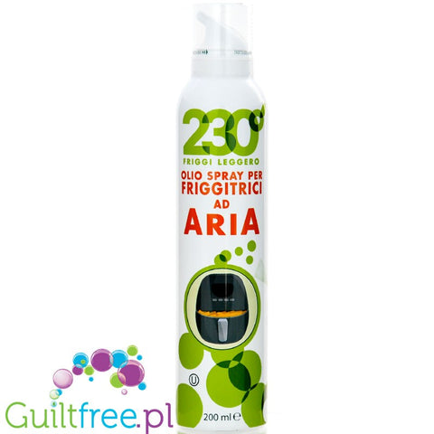 Mantova Air Fryer Olio 230 - spray do pieczenia we frytkownicy beztłuszczowej bez propellantów