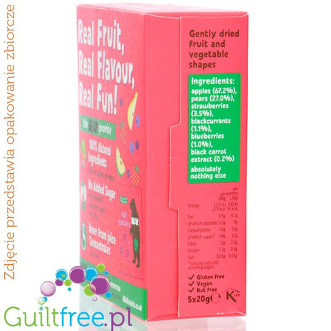Bear Fruit Treasures Berry 20g - fruit snack 100% fruit