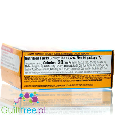 JellO Buttercotch Pudding Zero Sugar - Zero sugar & fat instant pudding, Biscuit Cookie flavor.