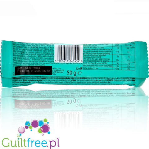 Sante Go On Keto Bar Almond, Coconut & Rum - niskowęglowodanowy baton bez cukru 230kcal, Migdały, Kokos & Rum