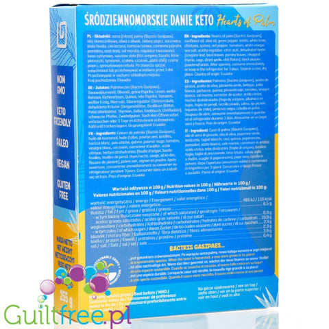 Diet Food Keto Meal Mediterranean - gotowe danie obiadowe, paleo, wegańskie i bez glutenu