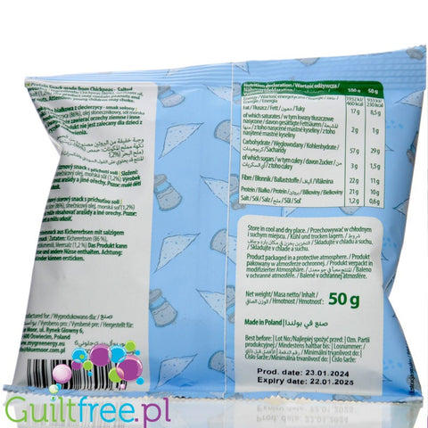 Greenergy Chickpea Protein Snack Salted - chickpea protein snack