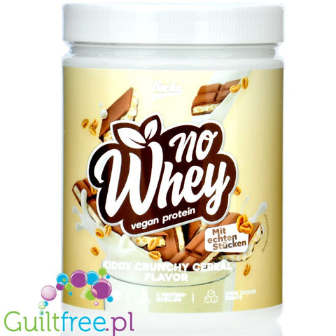 Rocka Nutrition NO WHEY Kiddy Crunchy Cereal 300g - vegan protein supplement 5 sources of protein.