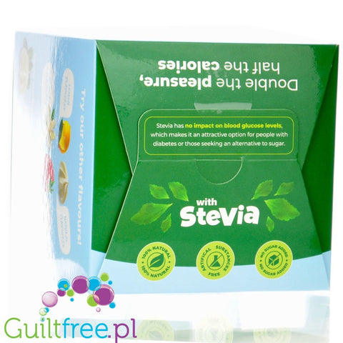 Locco Meringue Natural Creamy 1kcal - bezy bez cukru z erytrytolem i stewią, 1kcal w sztuce, smak kremowej śmietanki