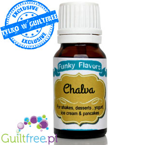 Funky Flavors Chalva for shakes, desserts, yoghurt, ice cream & pancakes 