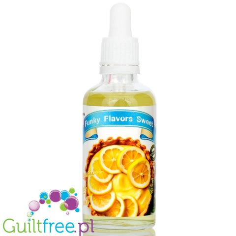 Funky Flavors Sweet Lemon Curd Tart - sweetened, liquid, sugar & fat free food flavoring