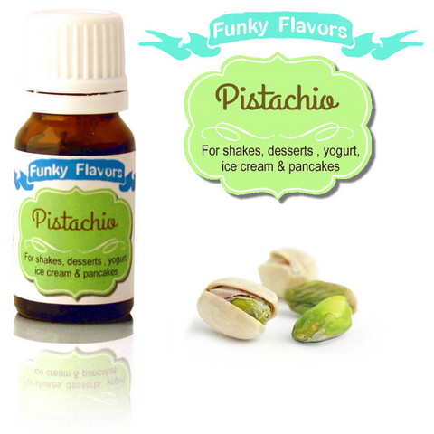 Funky Flavors Pistachio for shakes, desserts, yoghurt, ice cream & pancakes