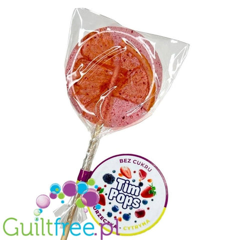 TimPops Currant-Lemon - sugar-free lollipop