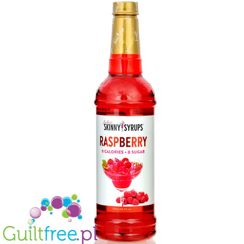 Jordan's Skinny Syrups Raspberry 0kcal - syrop do herbaty, Malina