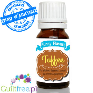  Funky Flavors toffee for shakes, desserts, yoghurt, ice cream & pancakes