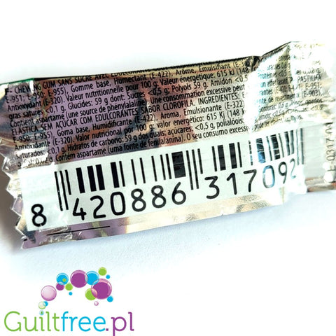 Clix One Clorofila - guma do żucia bez cukru, o smaku miętowo-ziołowym