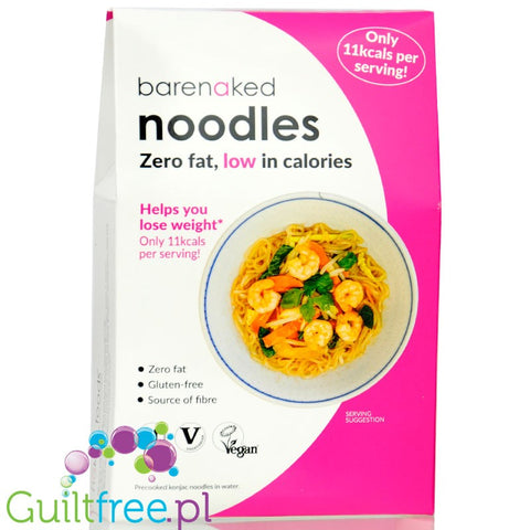 BareNaked Noodles 11kcal - makaron konjak shirataki w kształcie nitek