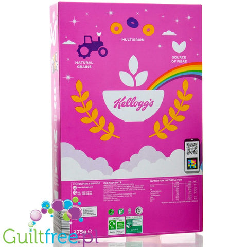 Kellogg's Unicorn Froot Loops Cereal (CHEAT MEAL) - tęczowe kółeczka śniadaniowe