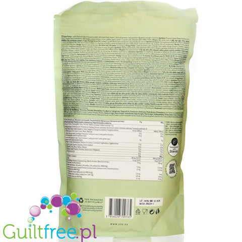 Zoe Nutrition Vegan Protein Vanilla Madagascar - wegańska odżywka proteinowa bez soi i glutenu, 20g białka w 100kcal