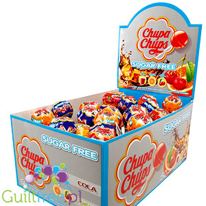 Chupa Chups lollipop calories (version without sugar) - 26 kcal