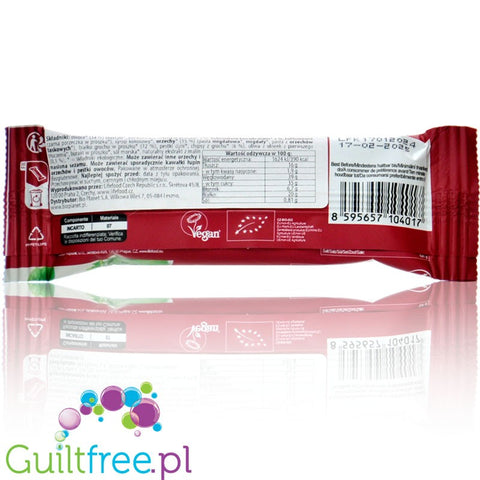 LifeFood High Protein Raspberry - organic vegan protein bar with raspberries and almonds without added sugar
