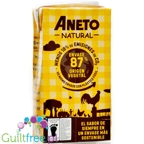 Aneto Natural Chicken Broth 1L - gluten-free liquid broth with organic vegetables