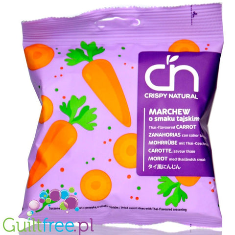 Crispy Natural Thai Carrot - crispy carrot slices in Thai spices
