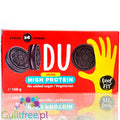 FeelFit Duo High Protein Cocoa - wysokobiałkowe ciastka kakaowe - markizy bez cukru z kremem kakaowym