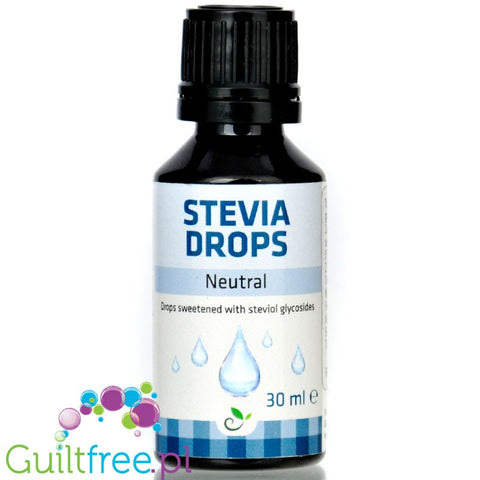 Sukrin Stevia Drops Neutral - sweetening drops with stevia