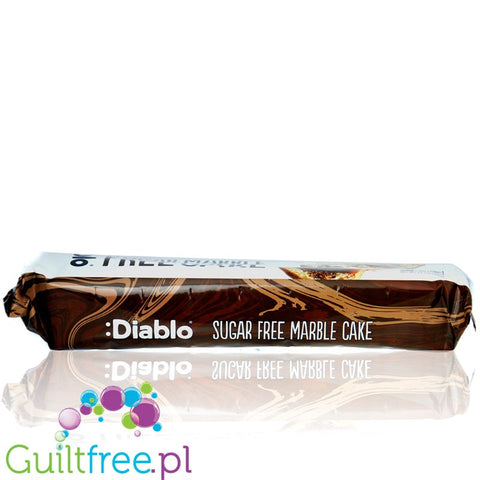 Diablo Sugar Free Marble Cake 0.4KG - large ready-made sugar free marble cake