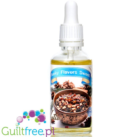 Funky Flavors Sweet Kutia - słodkie kropelki o smaku świątecznego deseru, bez cukru i kcal