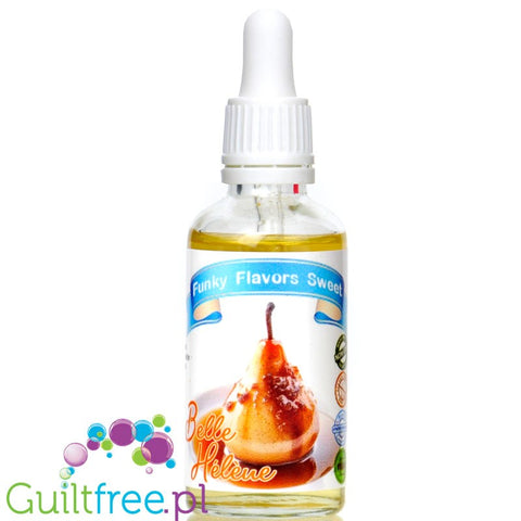 Funky Flavors Sweet Belle-Hélène - pear flavor in caramel, without fat sugar and calories