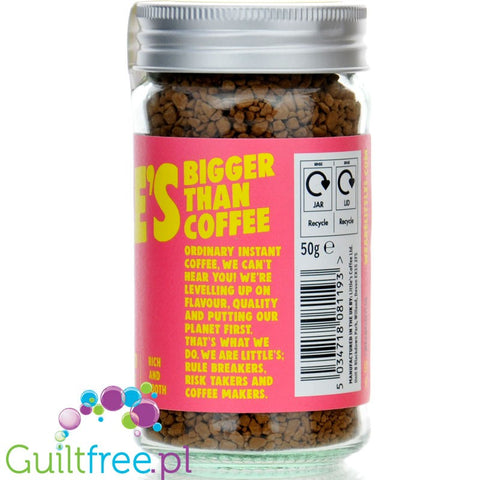 Little's Toffee Nut - liofilizowana, aromatyzowana kawa instant 4kcal