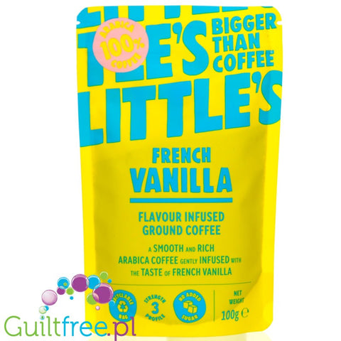 Little's French Vanilla 100g - freeze-dried, flavored instant coffee 4kcal