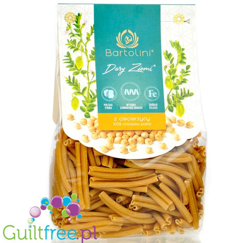 Bartolini BIO makaron z ciecierzycy 100%, Casarecce, bezglutenowy, wysokobiałkowy