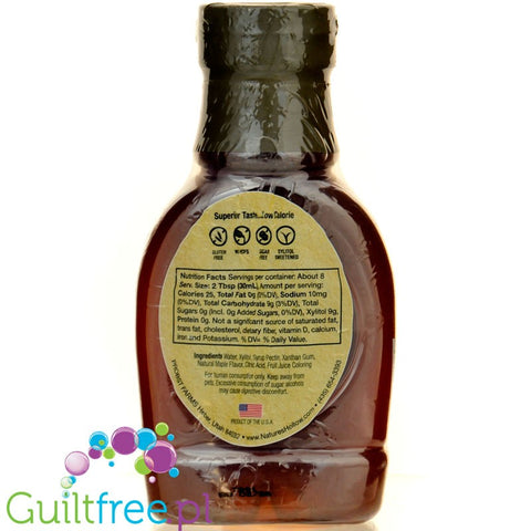 Nature's Hollow Sugar Free Syrup, Maple 10 oz.