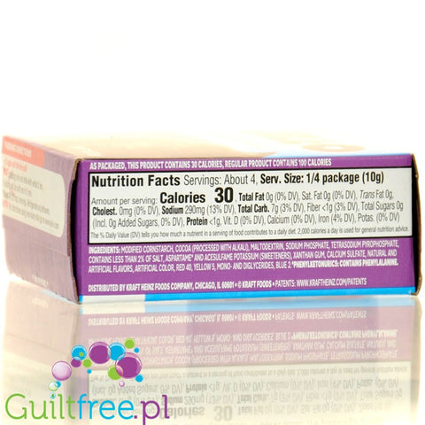 JellO Chocolate Fudge Pudding Zero Sugar - Budyń bez cukru i tłuszczu, smak czekoladowego ciasta