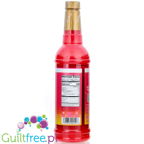 Jordan's Skinny Syrups Strawberry Lemonade - skoncentrowany syrop bez cukru do przygotowania lemoniady