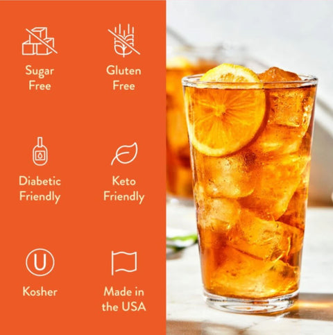 Jordan's Skinny Syrups Sweet Tea - concentrated sugar-free syrup for making iced tea