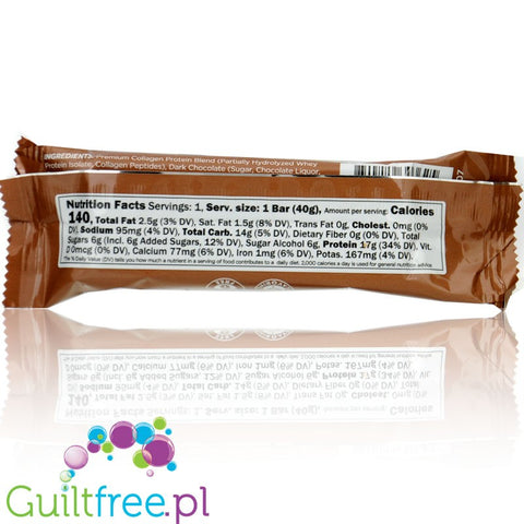 Built Bar Protein Puffs Brownie Batter - marshmallow protein bar in chocolate 17g protein & 140kcal