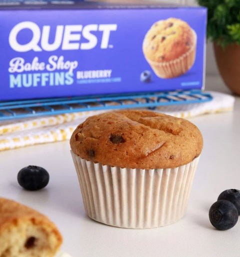 Quest Bakery Shop Blueberry Muffin - jagodowy muffin proteinowy 10g białka