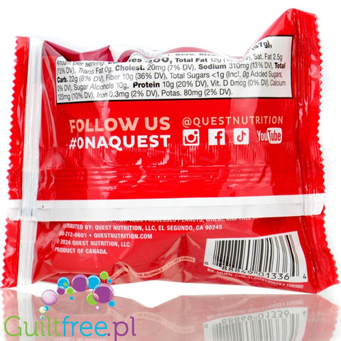 Quest Bakery Shop Chocolate Chip Muffin - protein muffin with chocolate chunks 10g protein