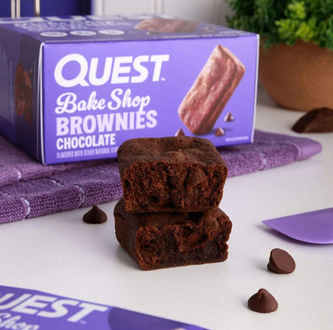 Quest Bakery Shop Chocolate Brownie - proteinowe brownie z czekoladą 10g białka
