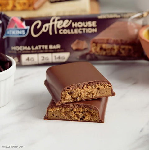 Atkins Meal Mocha Late box x 5 bars