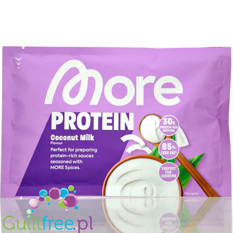 More Nutrition Total Protein Coconut Milk saszetka - mieszanka do proteinowego mleczka kokosowego instant