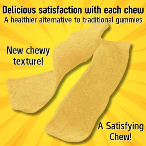 Marukin Fruity Konjac Strips, Miracle Gummy Mango 60kcal - Japanese vegan jelly strips