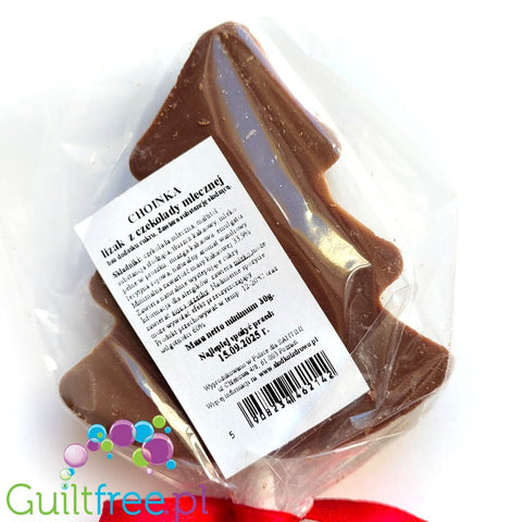 Santini Christmas, Christmas Tree - gluten-free milk chocolate lollipop with no added sugar