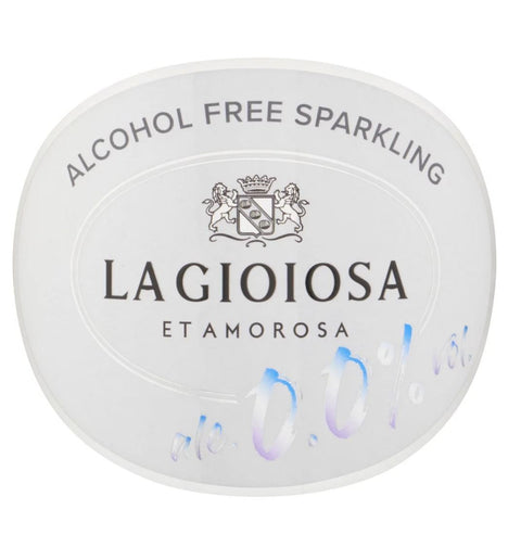 La Gioiosa Etamorosa Sparkling - wegańskie włoskie musujące białe wino bezalkoholowe 26kcal