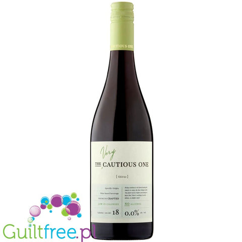 De Bortoli The Very Cautious One Shiraz 0% - bezalkoholowe czerwone wino półwytrawne 19kcal, Australia